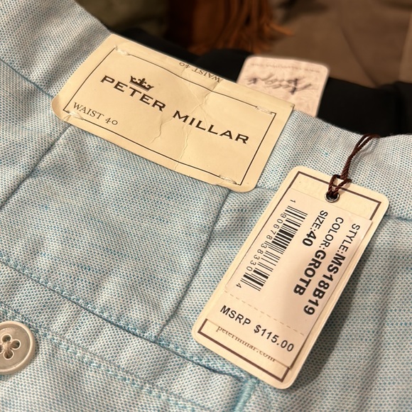 Peter Millar shorts size 40 - Picture 3 of 3